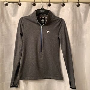 Women Victoria Secret PINK Half zip pullover Small